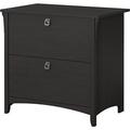 Latitude Run® Elmfield Salinas Lateral File Cabinet, Vintage Black Wood in Black/Brown | 30 H x 32 W x 20 D in | Wayfair