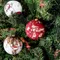 Boules de noël 8cm, 3 pièces, cadeaux originaux, décoration d
