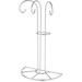 The Holiday Aisle® 3 Arm Ornament Stand, 11.25" H x 6.75" W x 3.75" D Metal in Gray | 11.25 H x 6.75 W x 3.75 D in | Wayfair