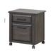 Winston Porter Nashya 2-Drawer Mobile Vertical Filing Cabinet Wood in Brown/Green | 24.25 H x 20 W x 22 D in | Wayfair