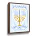 The Holiday Aisle® Happy Hanukkah On Canvas by House Fenway Print Canvas in White | 36 H x 48 W x 2 D in | Wayfair 66DEB515363F42668A421E60681D6E01