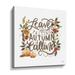 The Holiday Aisle® Autumn Is Calling On Canvas by House Fenway Print Canvas in Brown | 18 H x 18 W x 2 D in | Wayfair