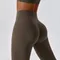 Pantaloni sportivi da allenamento a vita alta da donna in esecuzione Leggings da palestra per il Fitness Leggings da Yoga pantaloni da donna per il sollevamento dell