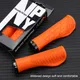 1 paio manopole per manubrio per mountain bike antiscivolo comode manopole per bicicletta con serratura manopole per bici MTB in gomma morbida parti per bici da ciclismo