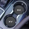 2 pezzi Car Cup Slot Mat Pad accessori Auto per Subaru Forester XV Outback Legacy WRX Tribeca Levorg