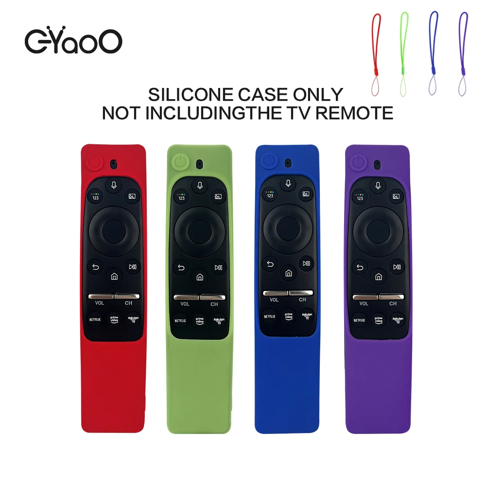 Silikon-Schutzhülle für TV-Fernbedienung, kompatibel mit Samsung TV-Fernbedienung, BN59-01312A, 1330A-Serie, stoßfest, rutschfest Image