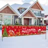 Banner natalizio all'aperto decorazioni natalizie per la casa 2023 decorazioni per esterni natale