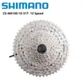 Shimano Deore Serie CS-M6100 12 Geschwindigkeit 10-51t Kassette Micro Spline Freilauf Zahnrad für