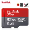 Sandisk Micro TF SD-Karte 32GB 128 MB/s 64GB 512GB Speicher karte Flash-Klasse 10 32GB 256GB GB