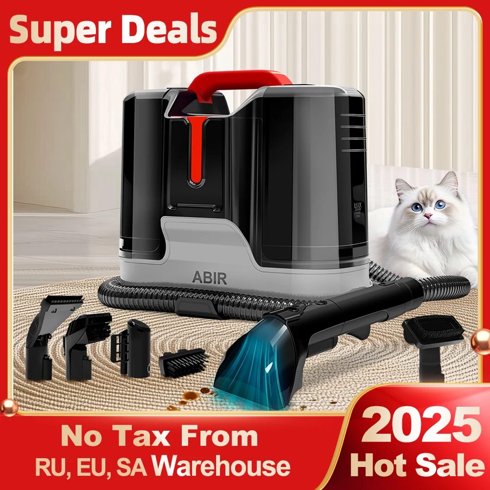 Teppichwaschmaschine ABIR G80, 15000PA Saugkraft, Smart Home Appliance für Sofa-Bett-Reinigung, Smart Home Appliance für Sofa-Bett-Reinigung Image