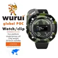 Wurui T3 watch global-ptt walkie talkie poc radio 500km commutatore telefono radio bidirezionale professionale per auto portatile a lungo raggio