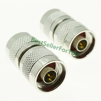 1Pcs N Typ Stecker auf N Stecker Doppel Gerade RF Coaxial Connector Adapter