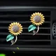 Diamant-Set Sonnenblumen Outlet Parfüm Clip Auto Dekoration Sonnenblumen Balsam Clip Auto Dekoration