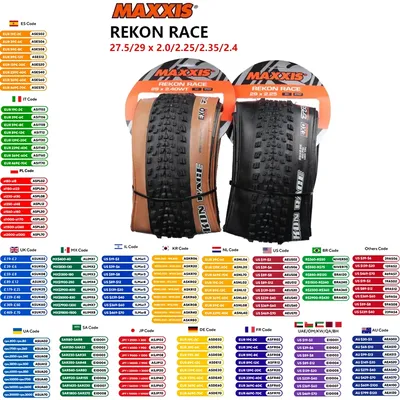 MAXXIS REKON RACE (M355RU) Reifen 27,5/29 x 2,0/2,25/2,35/2,4 WT/2,4 Fahrrad Klapp Reifen Anti Punktion Für MTB Original Fahrrad Teile