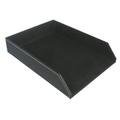 Paper Storage Tray A4 Paper Storage Tray File Document Stand Desktop Storage Disc File Holder Organizer for Home School Office (Black Single-layer File Tray)