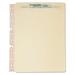 Medical Arts Press File Folder Dividers with Side Flap and Permclip Fasteners on Top of Both Sides (100/Box)
