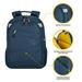 Tucano-Sports Backpack for 13 14 inch PCs and 13 MacBook Office and School.