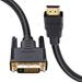 Leadrop DOONJIEY High Clarity 1080P HDMI-compatible Male to DVI-D Male Bi-directional Adapter Cable for HDTV