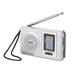 Carevas Pocket Radio Receiver BC-R2048 AM 2 Band Portable with Built-in Speaker Headphone Jack and Telescopic Antenna