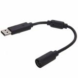 Fairnull USB Breakaway Extension Cable Cord Adapter for Xbox 360 Wired Gamepad Controller