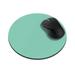 HYYYYH Non-Slip Round Mousepad Solid Mint Green Mouse Pad for Home Office and Gaming Desk