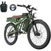 Freego Electric Bike for Adults 750W/48V/20Ah F4 Electric City Bike 24 x 2.4 MTB Tires Ebike Electric Bicycles Removable Battery 28MPH & 40 Miles 7-Speed