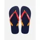 Havaianas Unisex Brasil Mix Flip Flip Navy Blue/Ruby Red - Size: 5/6/5.5/7/6.5/6