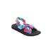 Wide Width Women's The Taylor Sandal By Comfortview by Comfortview in Hula Palm (Size 8 W)