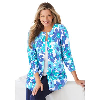 Plus Size Women's Perfect Long-Sleeve Cardigan by ...