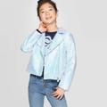 Disney Jackets & Coats | *Host Pick* Nwt Frozen 2 Blue Sequin Bomber Jacket Xl Extra Large 14/16 Big Girl | Color: Blue | Size: Xlg