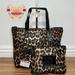 Coach Bags | Coach Nylon Animal Print Mini Bag & Pouch | Color: Black/Brown | Size: Bag:12’ L X 8’h X 4’ W/Pouch: 7’l X 5.5’h