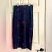 Lularoe Skirts | Ivy Long Maxi Pencil Skirt By Lularoe | Color: Black/Pink | Size: S