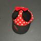 Disney Other | Minnie Mouse Disney Cap | Color: Black/Red | Size: Medium