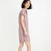 Madewell Dresses | Madewell Rainbow Stripe Dress / Shirtdress ( Size L ) | Color: Pink/Yellow | Size: L