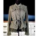 Free People Jackets & Coats | Free People Emilia Victorian Military Jacket New S | Color: Green | Size: S