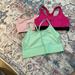 Nike Intimates & Sleepwear | Nike Sports Bra Bundle | Color: Green/Pink | Size: M