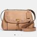 Coach Bags | Coach Remi Whipstitch Daisy Embellished Leather Crossbody Shoulder Handbag | Color: Tan | Size: Os