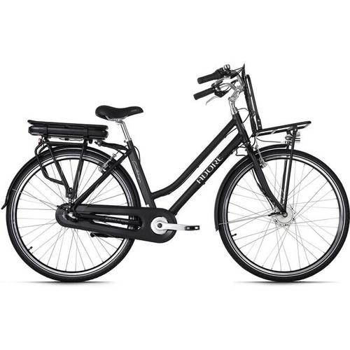 ADORE E-Bike E-Citybike 28'' Adore Cantaloupe, Größe 49 in Schwarz