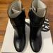 Nine West Shoes | Nib - Nwt - New Nine West Black Leather Boots, Wedge - Size 8.5 | Color: Black | Size: 8.5