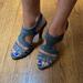 J. Crew Shoes | Nib Jcrew Braidee Suede Platform Heels. Size 8 | Color: Gray | Size: 8