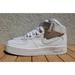 Nike Shoes | Nike Air Force 1 Mid Sneaker Shoe Gs Triple White 2005 Womens 7 Youth Sz 5.5 New | Color: White | Size: 7