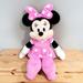 Disney Toys | Disney Minnie Mouse Large Plush Stuffed Animal Toy Pink Polka Dot Dress 25 Inch | Color: Black/Pink | Size: 25 Inches