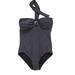 Michael Kors Swim | Michael Kors Charcoal Grey Convertible Halter Strapless Tank Suit Size 10 Euc | Color: Gray | Size: 10