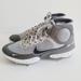 Nike Shoes | New Nike Alpha Huarache Elite 3 Mid Baseball Cleats Ck0745-010 Size 7 Gray | Color: Gray | Size: 7