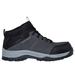 Skechers Men's Work: Relment - Erett CT Boots | Size 8.5 | Charcoal/Black | Leather/Textile/Synthetic
