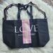 Victoria's Secret Bags | New Victoria's Secret Tote Bag | Color: Black/Pink | Size: Os