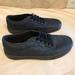 Vans Shoes | New Vans Gray Black Canvas Black Sole Era Sneakers Men 9 Women 10.5 Rare!! Nwot | Color: Black/Gray | Size: 9.5