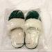 Victoria's Secret Shoes | Nwt Victoria’s Secret Deep Green Faux Fur Slide Slippers | Color: Green | Size: Ladies Medium