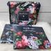 Ralph Lauren Bedding | New Rare Ralph Lauren Isadora Black Floral Twin 3pc Set | Color: Black | Size: Twin