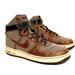 Nike Shoes | Nike 2004 Air Force 1 High Premium 'Baseball Pack' Ds Size 13 | Color: Brown/Gray | Size: 13